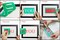 Christian Reusable Silk Screen Stencils: Motivational Bible Verse Templates for Crafts on T-Shirt/Wood/Glass/Canvas Wall DIY Office Home Decor